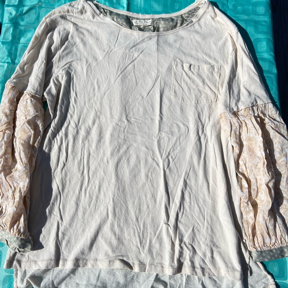Free People oversized shirt
